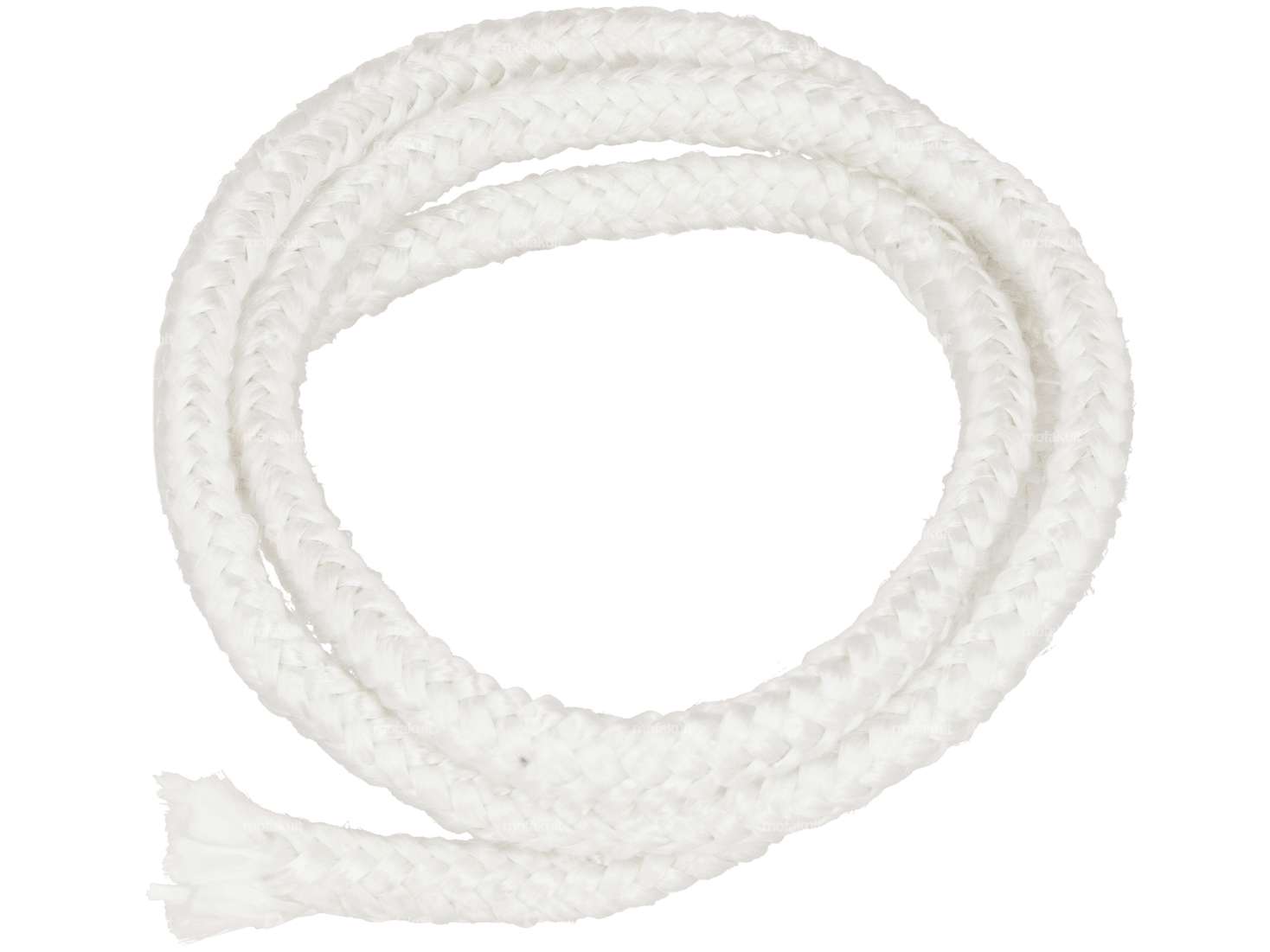 VITCAS Dichtschnur 8 mm Glasfaser fest weiss (per Meter) Carousel Image 1