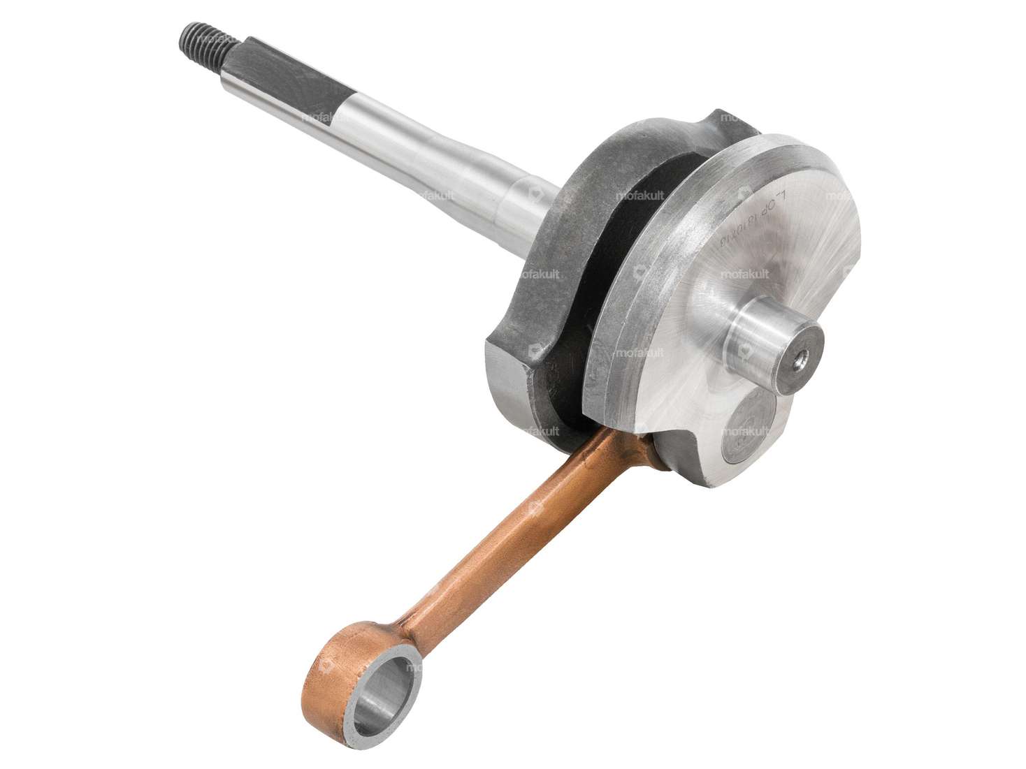 Jasil Kurbelwelle «Racing» 12 mm KoBo | Piaggio Ciao, SI, Bravo, Boxer Carousel Image 2