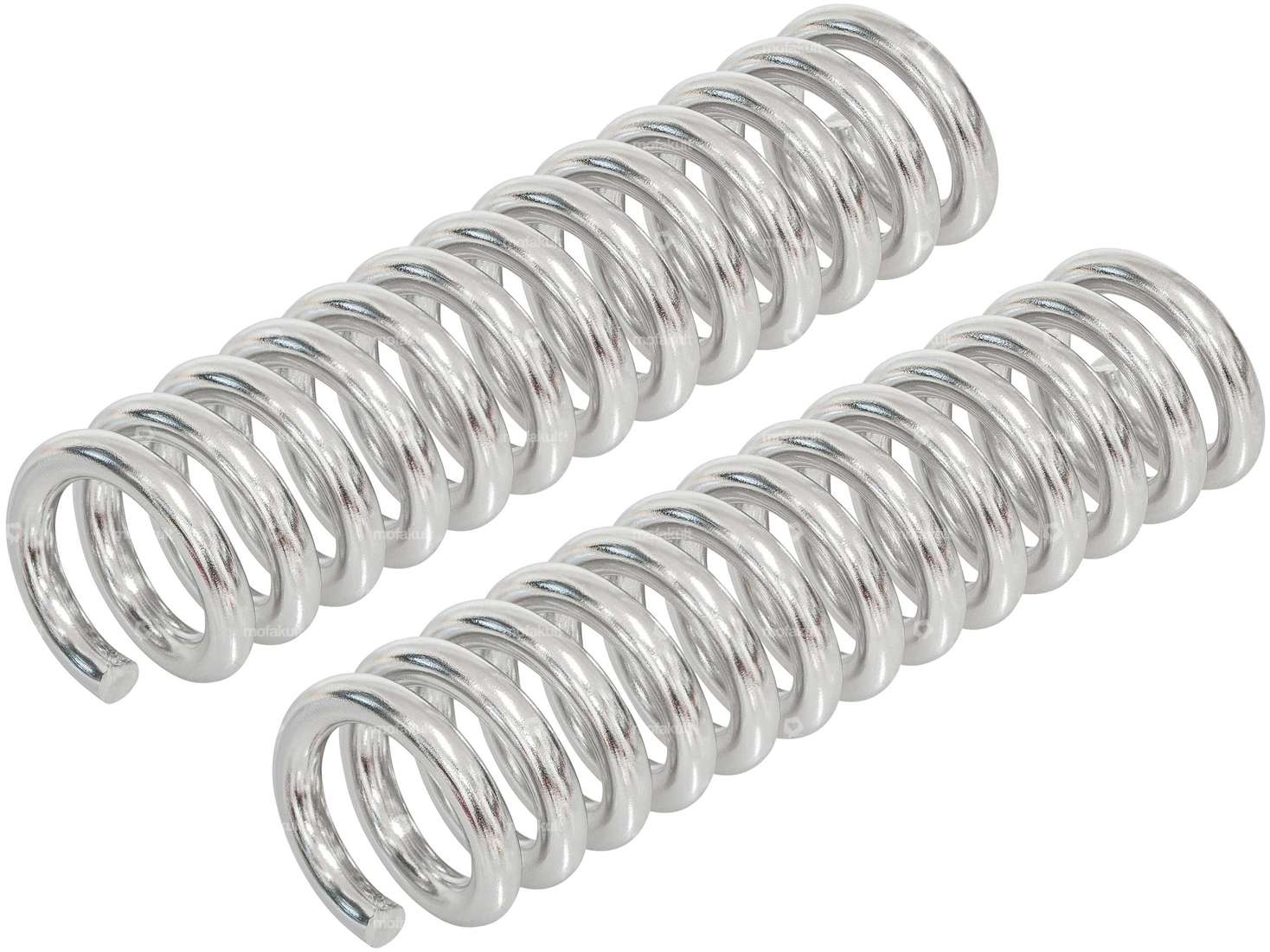 swiing® revival fork spring Ø 24 mm reinforced (pair) Inox | Piaggio Ciao P, SC Carousel Image 2