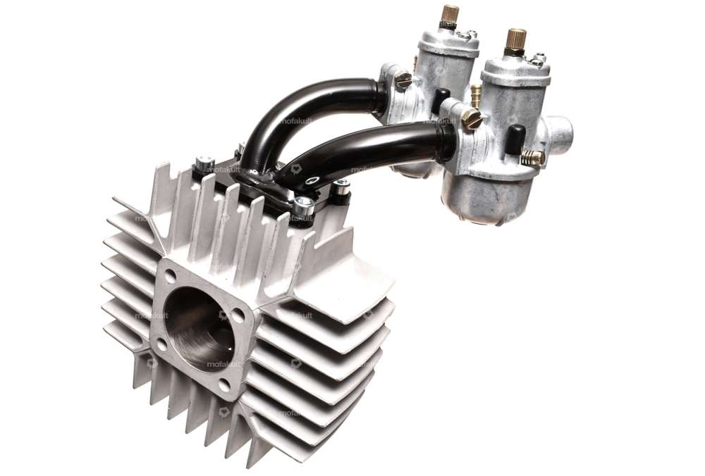 MLM 15 mm Ansaugstutzen Doppelvergaser Gilardoni italkit Carousel Image 5