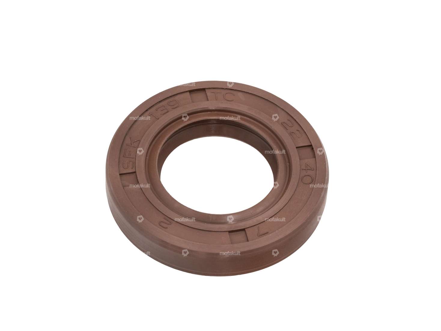 Oil seal FPM 22/40/7 AS crankshaft | Puch E50 Carousel Image 2