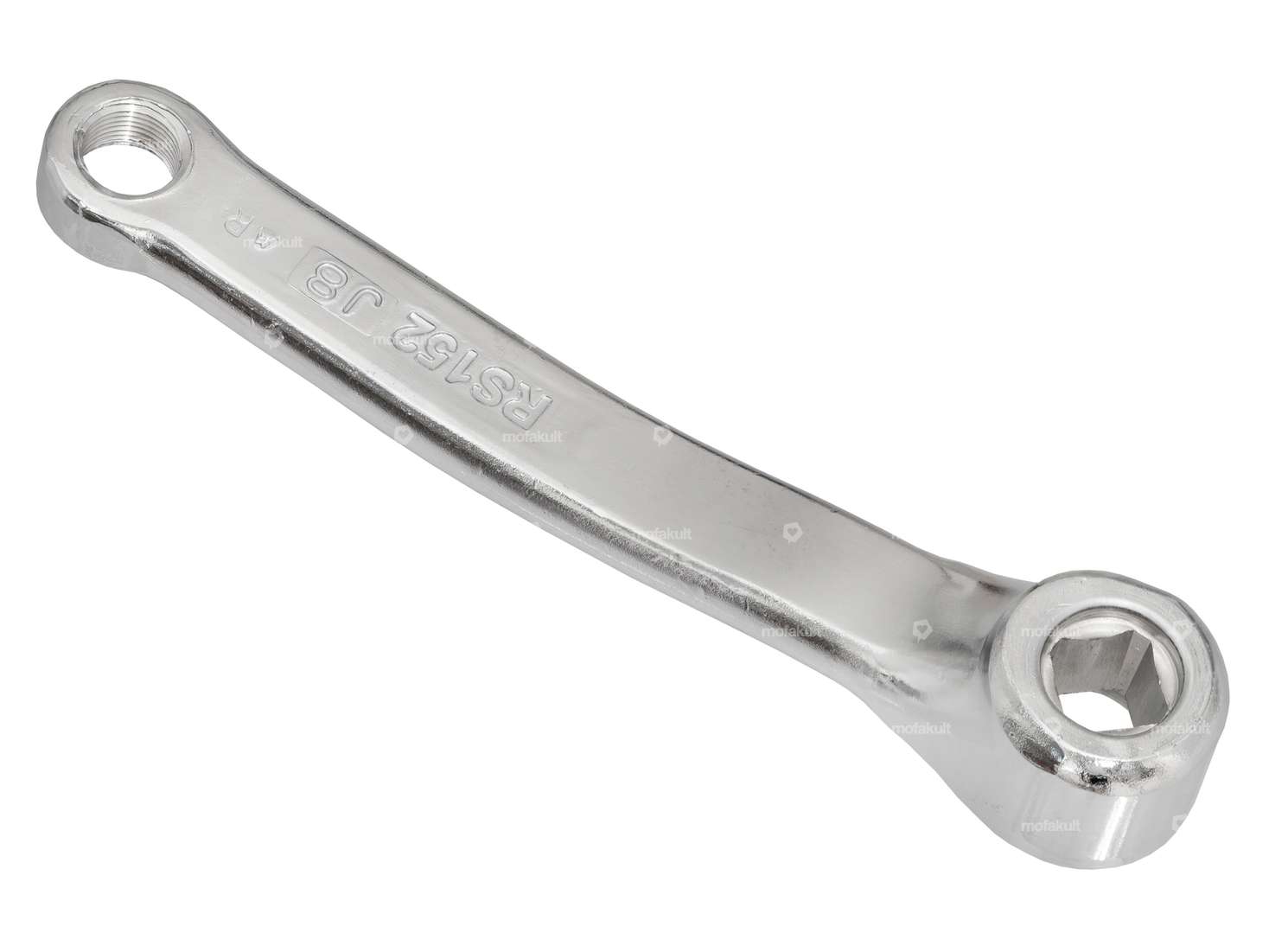 GPO Tretkurbel rechts 4-kant Chrom | Pony (P8081) Carousel Image 2