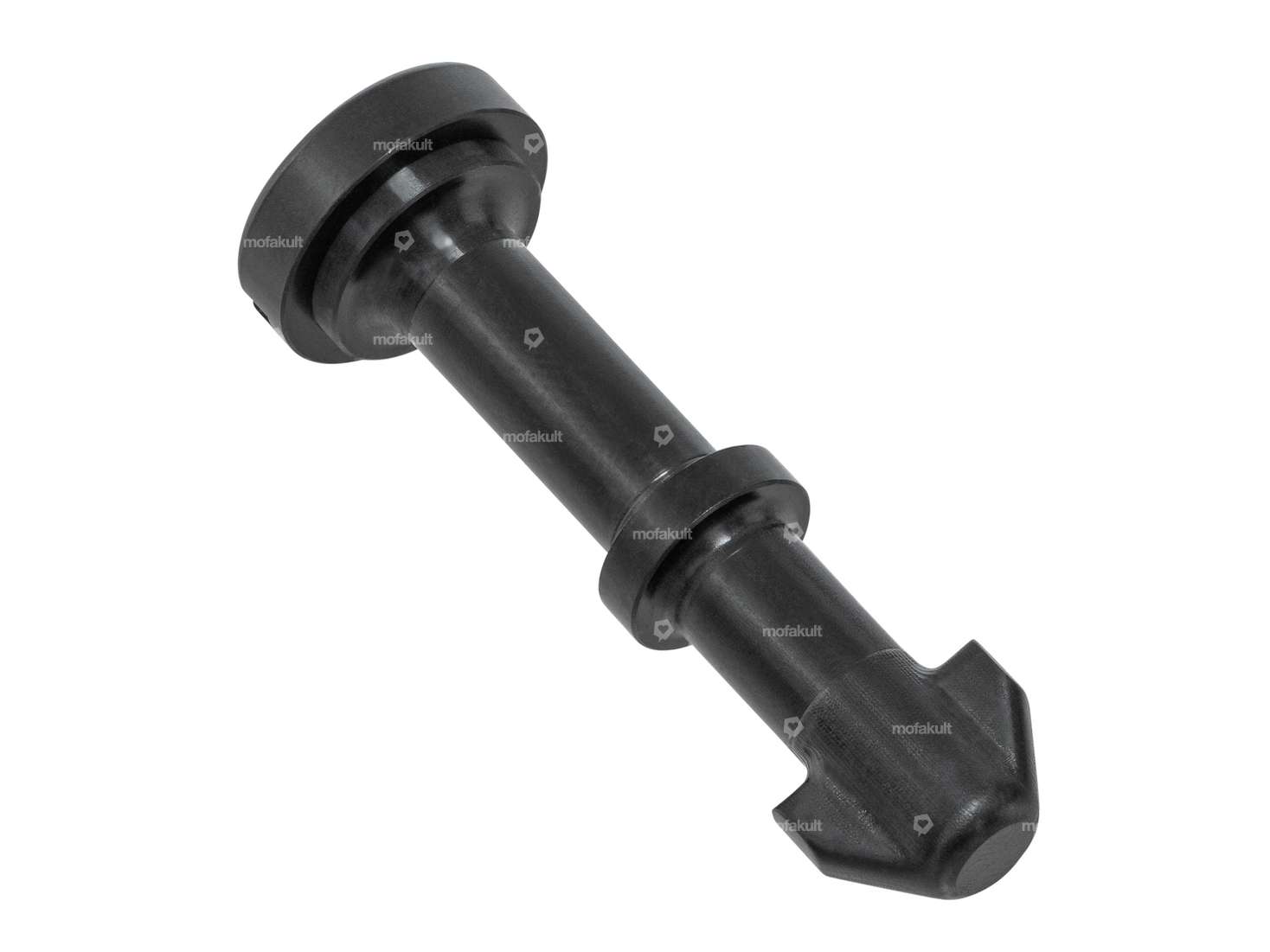 Seitenschutzschraube CNC Alu schwarz | Honda Camino, Hobbit PA50 Carousel Image 2