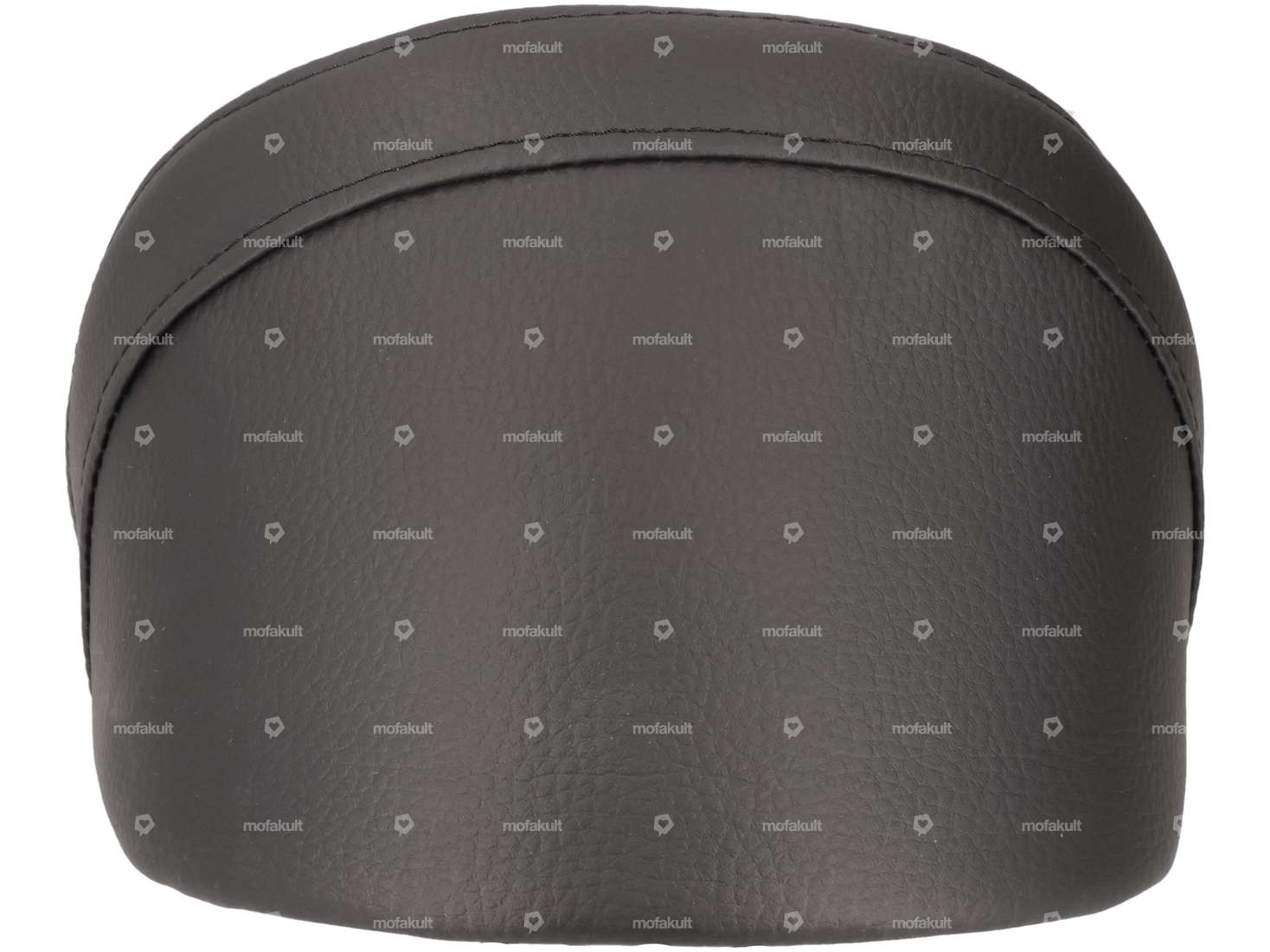 Sitzbank mit Nieten gefedert schwarz Carousel Image 3