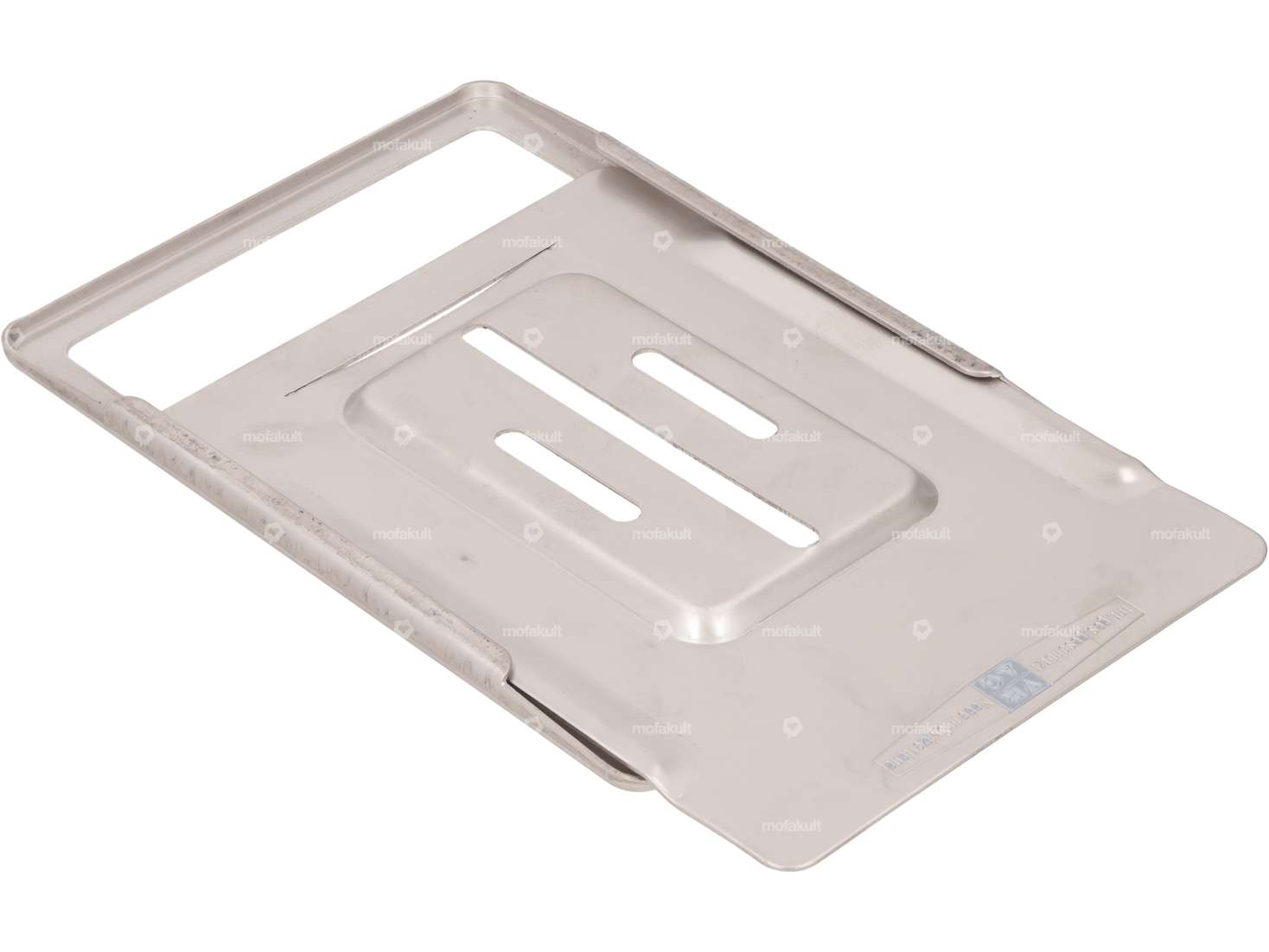 Nummernschildhalter (mit Rahmen) Inox (CH-Version) Carousel Image 2