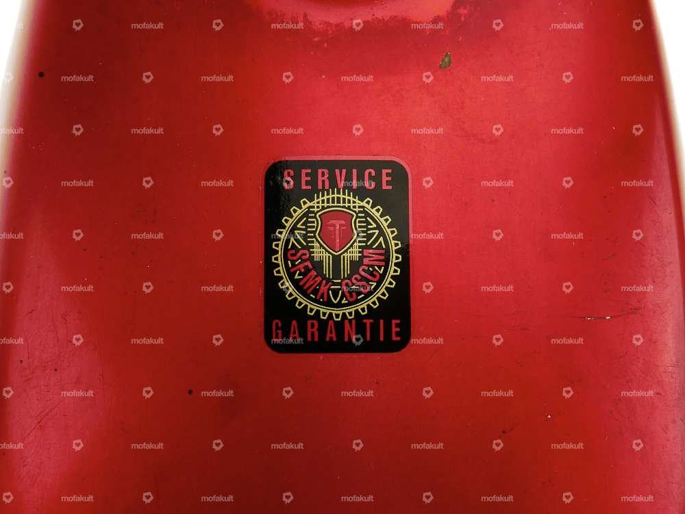 Aufkleber Service / Garantie transparent Carousel Image 2