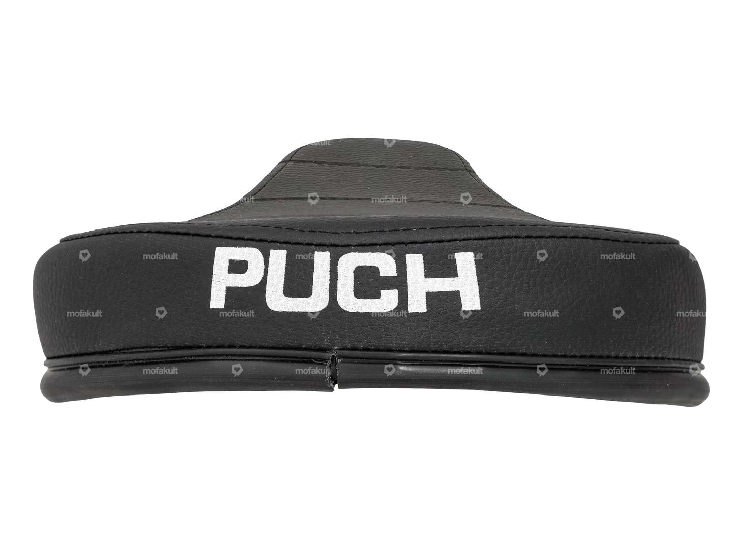 Saddle "PUCH" lettering extra flat black Carousel Image 3