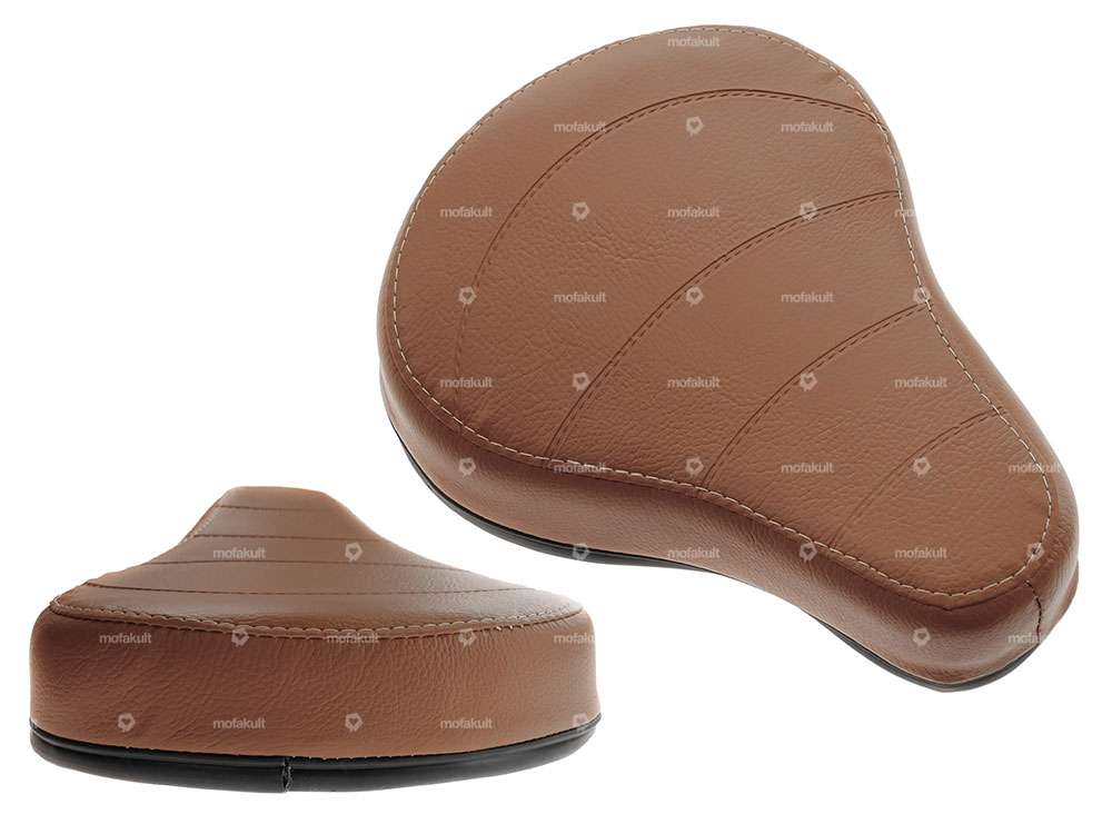 Sattel extra flach braun Carousel Image 1