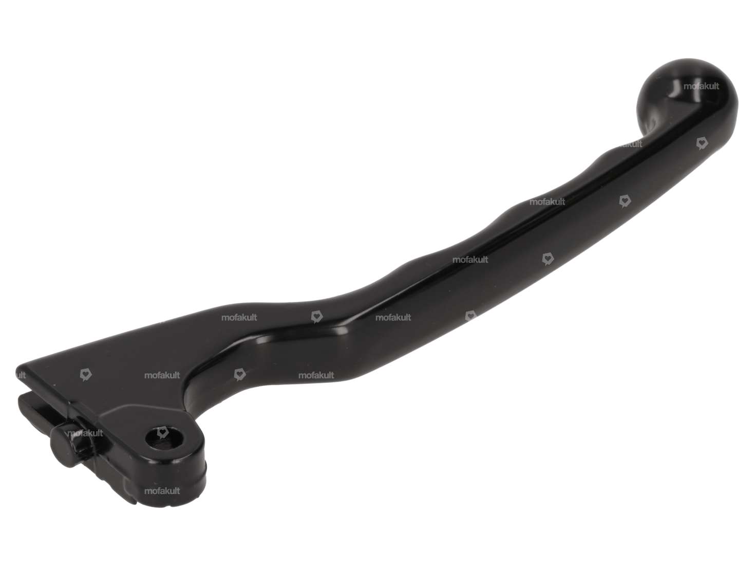 Domino brake lever right (with cam) black | Piaggio Ciao, SI Carousel Image 2
