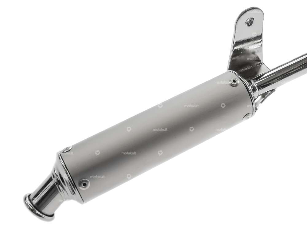 TECNO Circuit Exhaust Chrome | Piaggio Ciao, Bravo Carousel Image 2