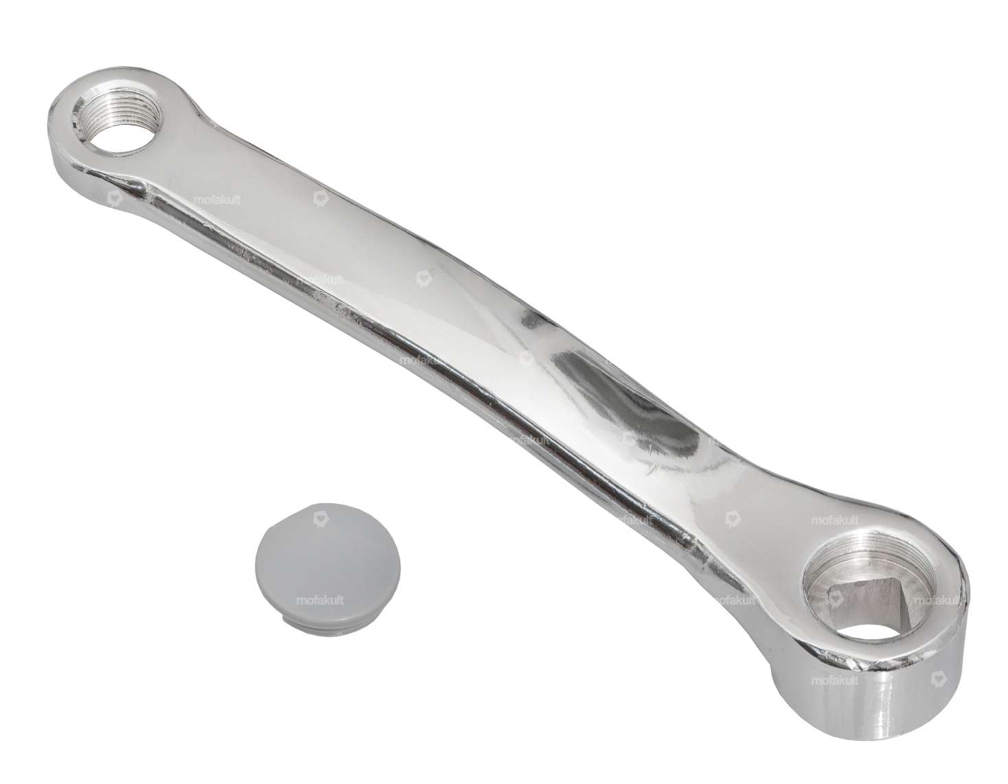 GPO Tretkurbel links 4-kant Chrom | Pony (P8082) Carousel Image 1