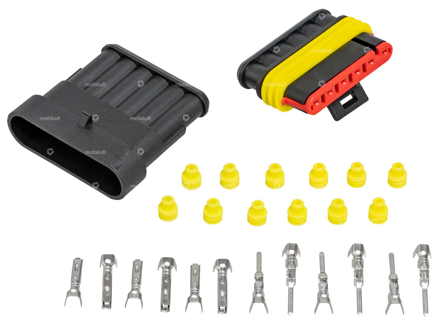 Superseal Stecker 6-polig wasserdicht Carousel Image 1