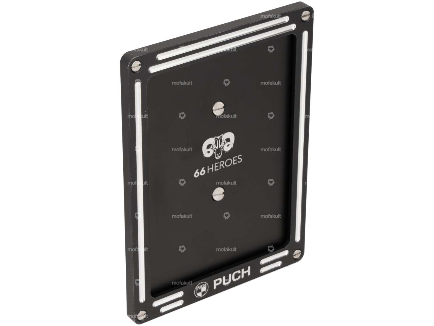 66HEROES Custom number frame "Puch" black (CH version) Carousel Image 1