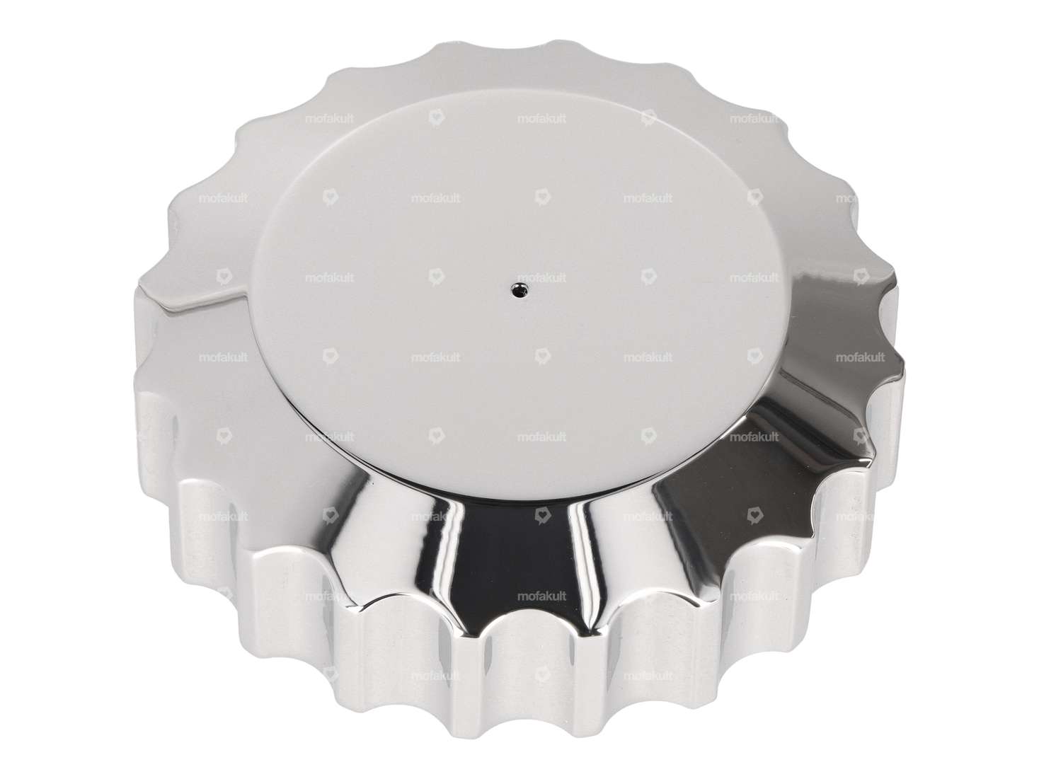 66HEROES Tankdeckel Bajonett 30 mm Chrom Carousel Image 1