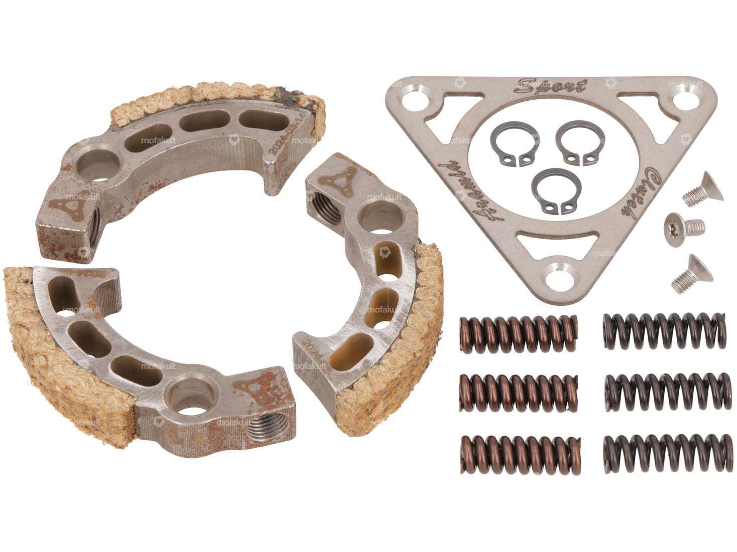 ASP Kupplung Umbausatz «woven» 3-Backen Aramid | Puch E50 Carousel Image 1