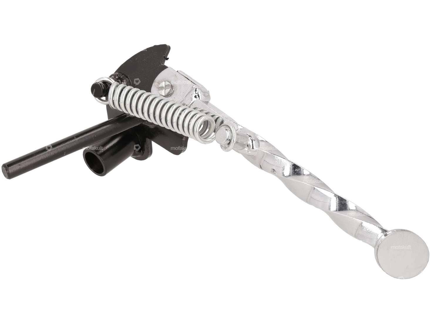 Side stand turned chrome / galvanized | Piaggio Ciao Carousel Image 3