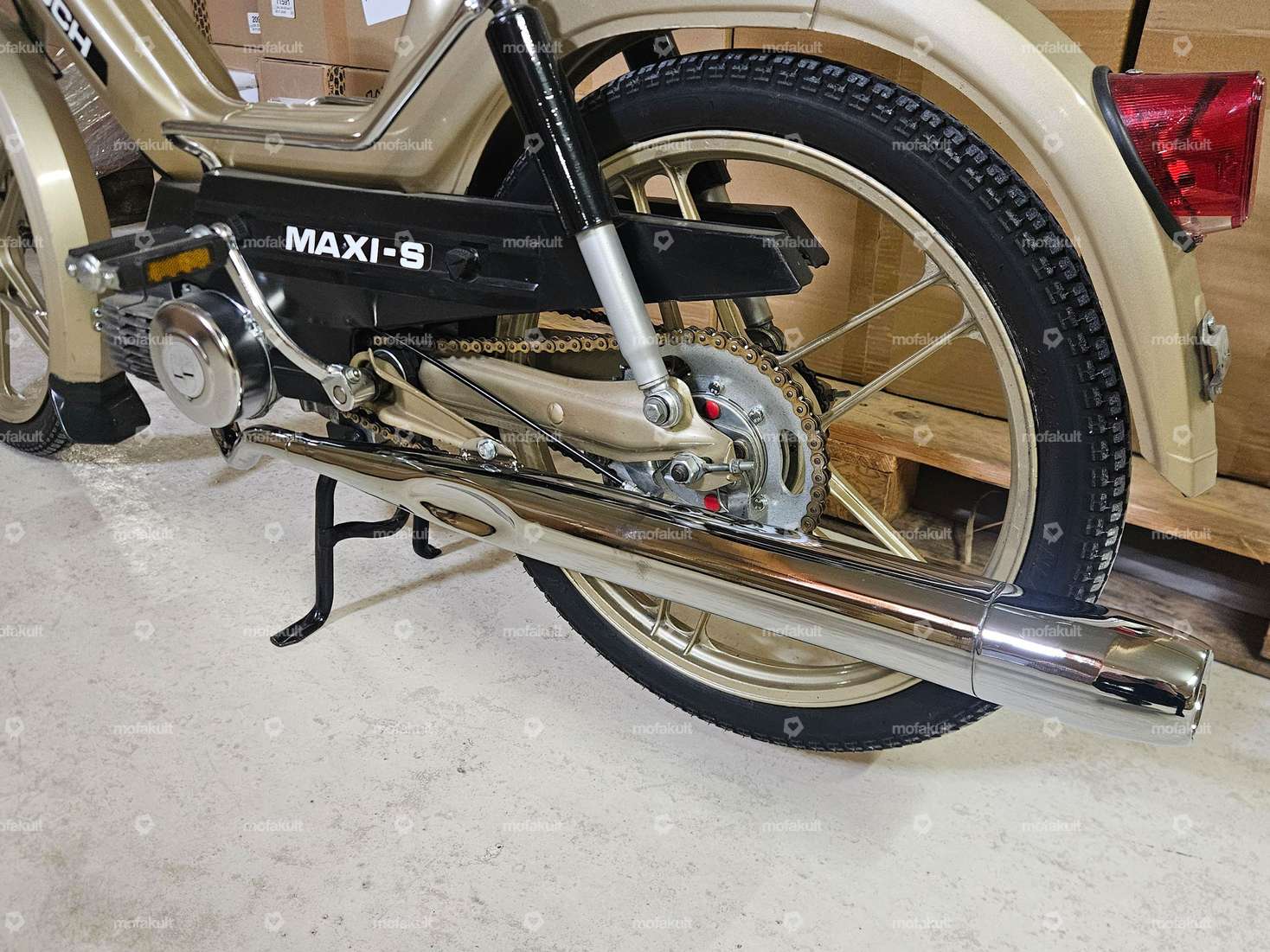 swiing® ingenious resonance exhaust "TT" Ø 28 / 70 mm | Puch Maxi S Carousel Image 7