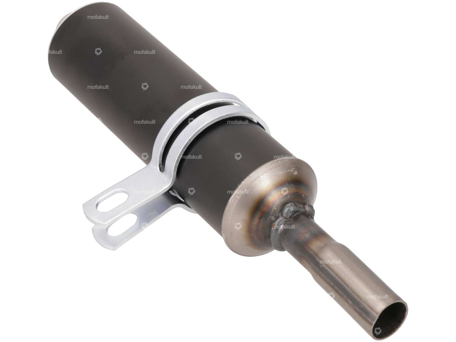 Polini Schalldämpfer 18 mm Alu schwarz Carousel Image 2