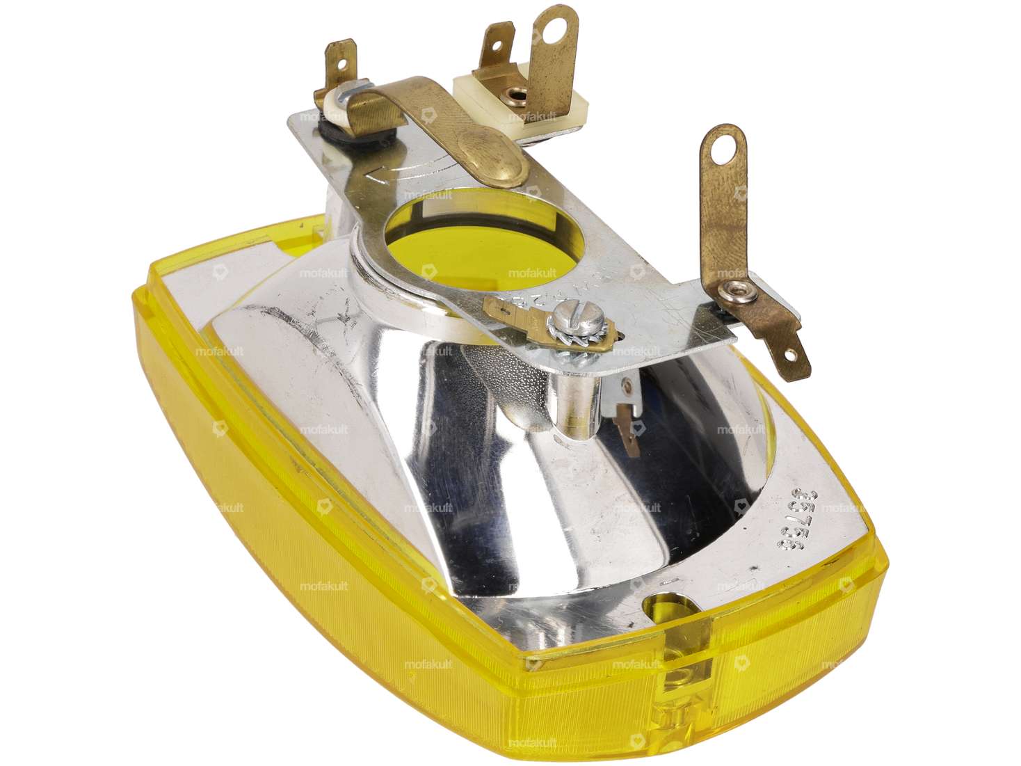Aprilia Reflektor & Glas gelb NOS | Piaggio Ciao P / SC Carousel Image 2
