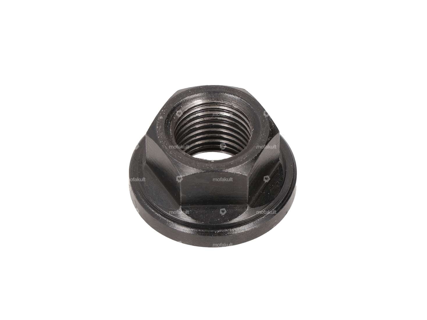 Nut M10x1 left-hand thread SW14 collar flywheel Carousel Image 1