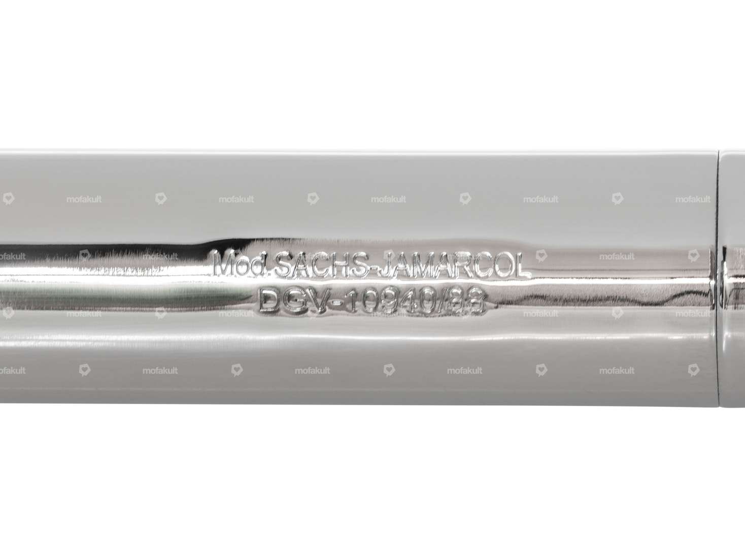 Jamarcol Auspuff Zigarre Ø 32 / 70 mm Chrom Carousel Image 4