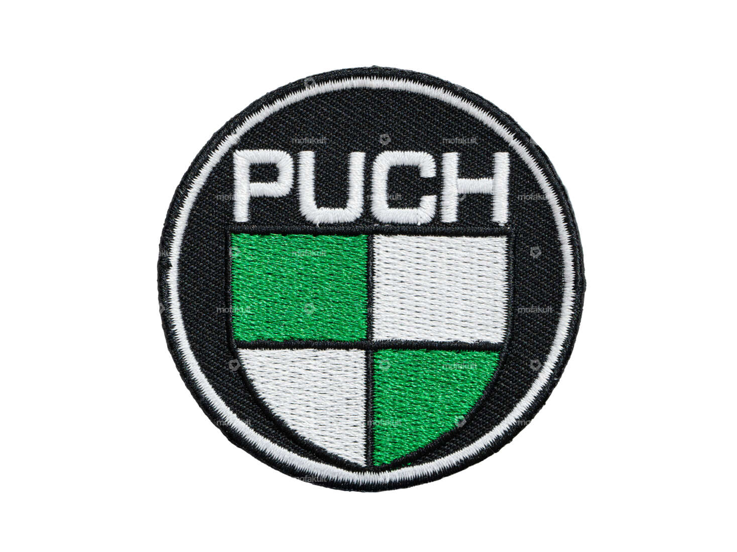 mk-Merch Aufnäher «Puch» Ø 60 mm Carousel Image 1