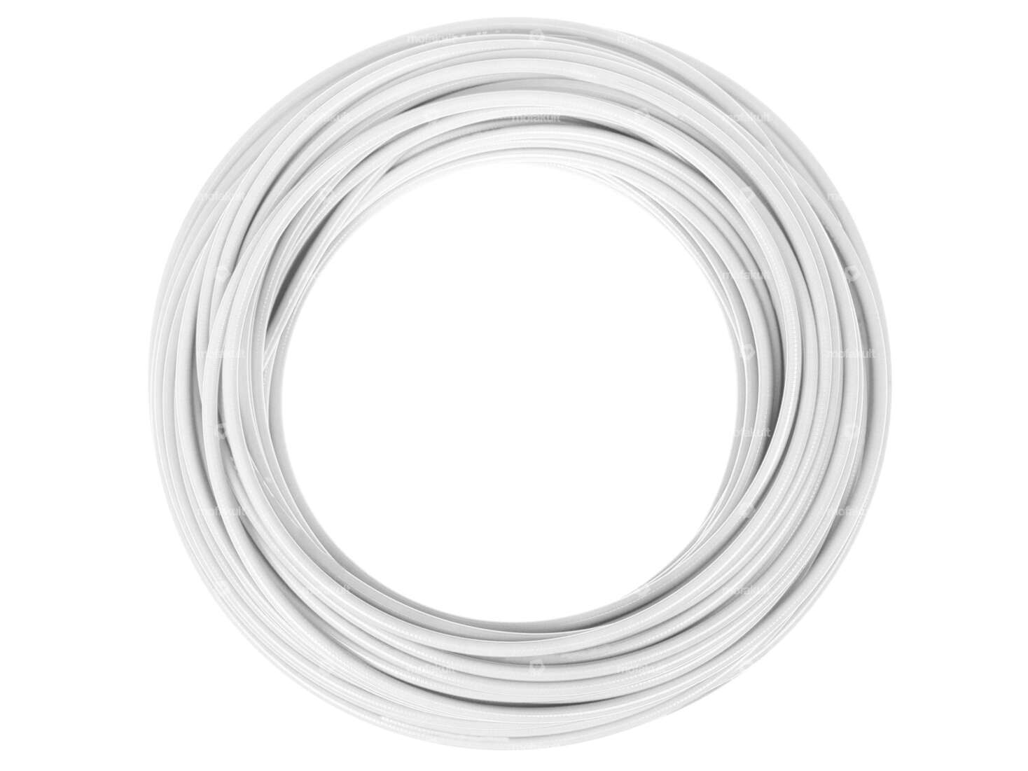 Kabelhülle Ø 5 mm weiss (25 Meter Rolle) PTFE-Innenhülle Carousel Image 1