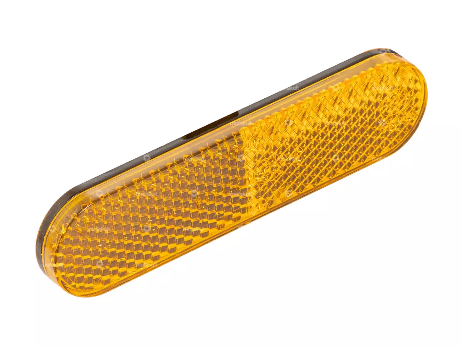 Reflektor selbstklebend rund orange | mofakult