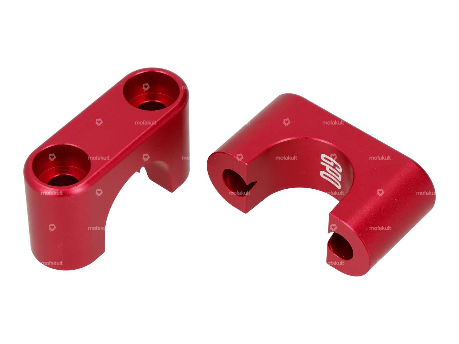 GPO Klemmbrücken Alu rot | Puch Carousel Image 1