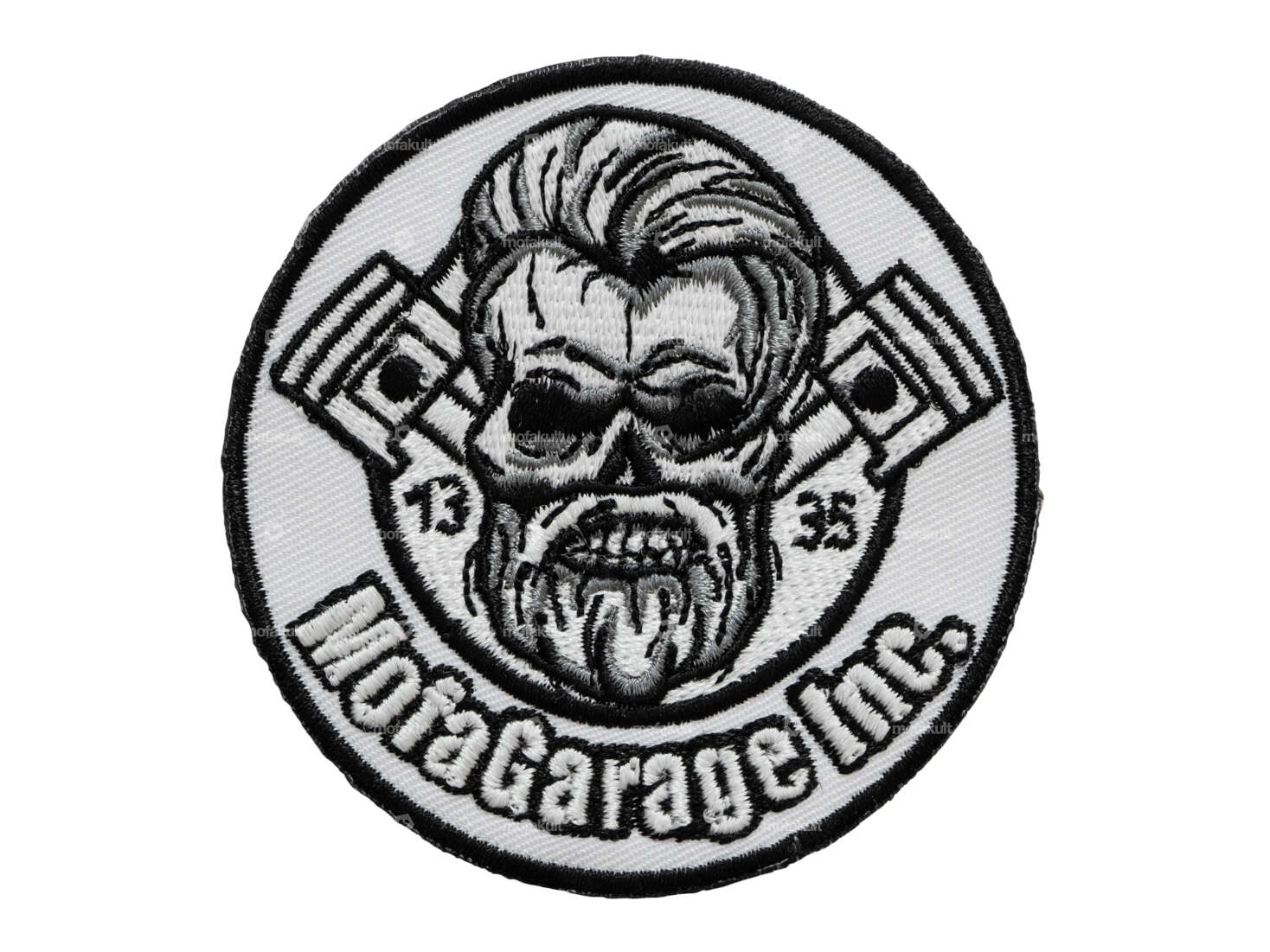 Gang Patch «MofaGarage Inc.» Ø 70 mm Carousel Image 1
