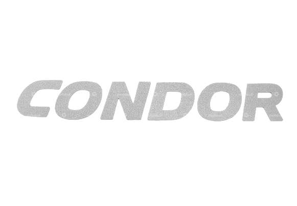 CONDOR" lettering for textiles & leather Carousel Image 1
