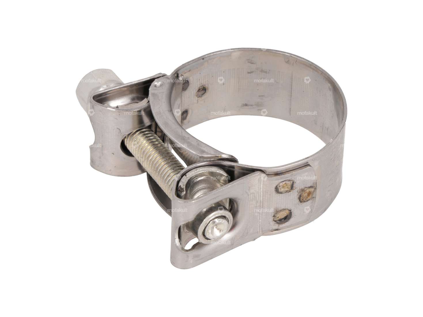 Screw clamp 34 - 37 mm solid galvanized Carousel Image 2