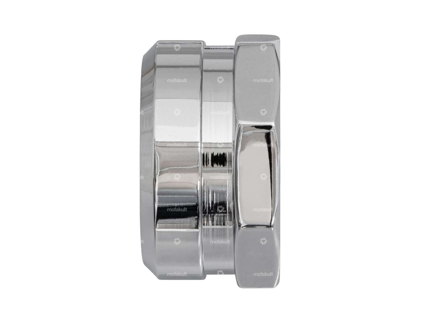 swiing® revival Gabelschaftmutter 1" / 24G offen Vorbau Chrom | Piaggio Ciao Carousel Image 3