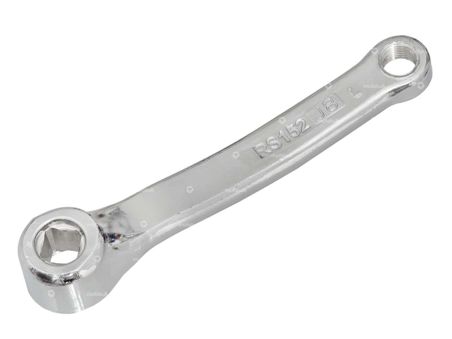 GPO Tretkurbel links 4-kant Chrom | Pony (P8082) Carousel Image 2