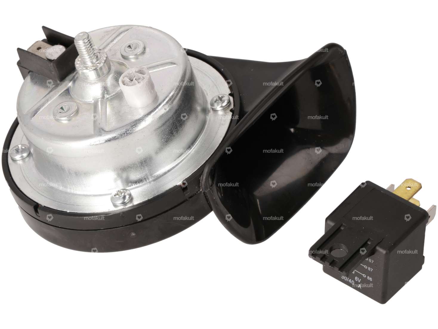 FISA 12V Fanfare 2 Klang Horn Carousel Image 2