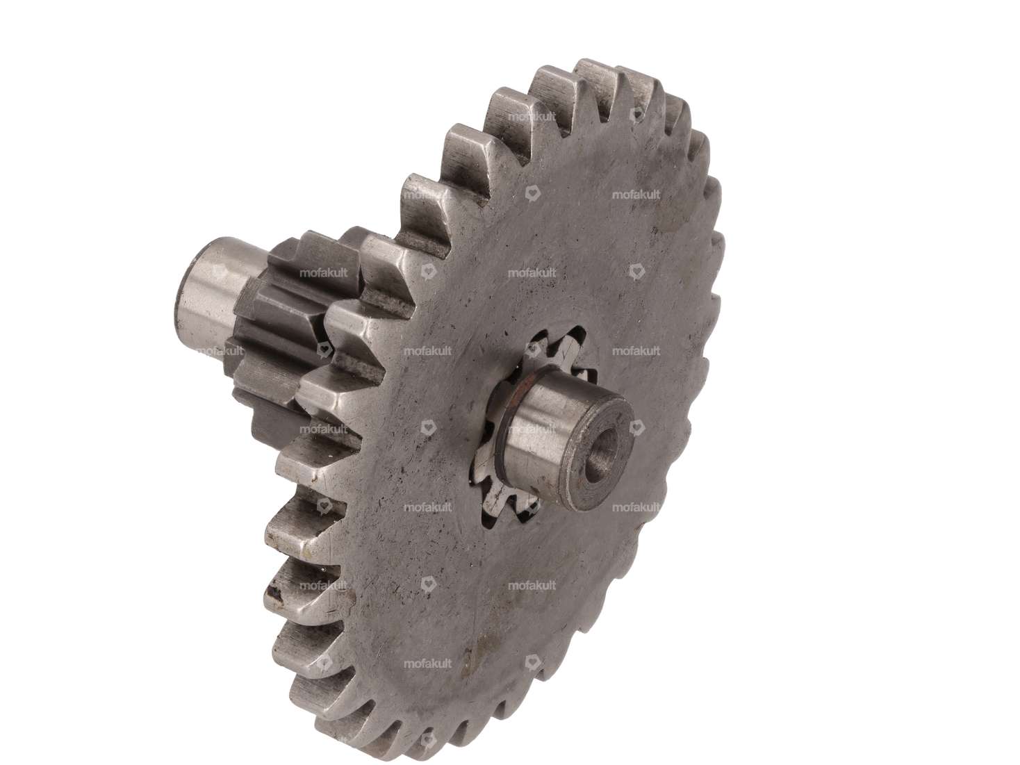 Intermediate starter shaft 8/30 teeth kickstarter NOS | Puch Maxi Plus, Magnum X Carousel Image 2