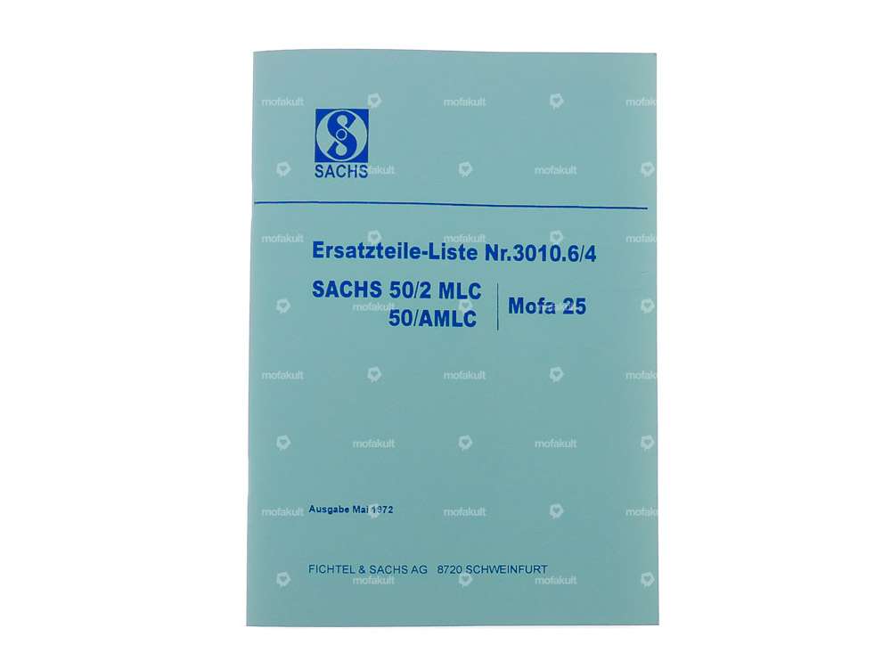 Ersatzteil-Liste | Sachs 50/2 MLC, 50/AMLC Motoren Carousel Image 1
