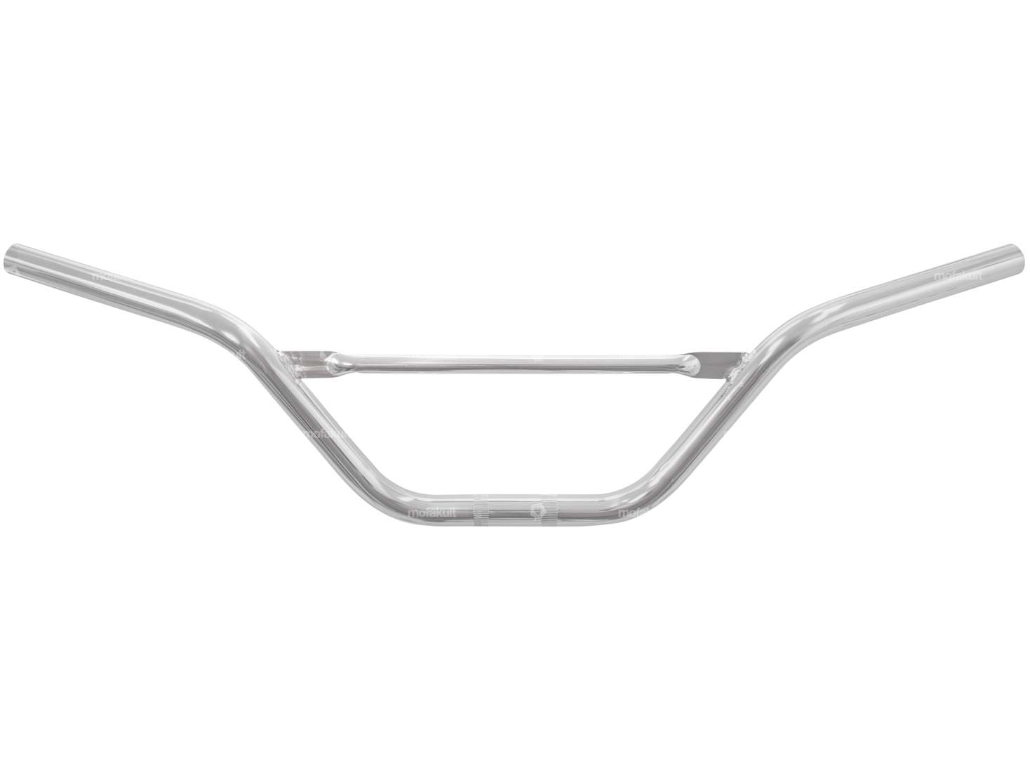 Handlebar fork plate 15 cm cross chrome Carousel Image 1