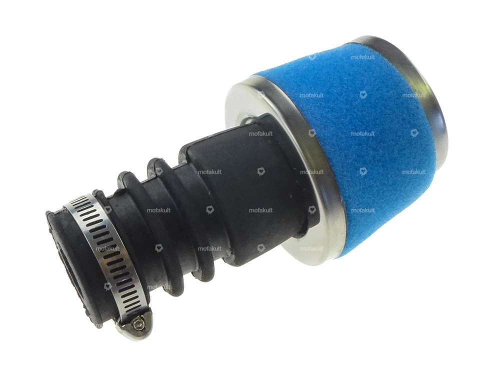 Mushroom air filter foam blue 28 - 32 mm Carousel Image 1