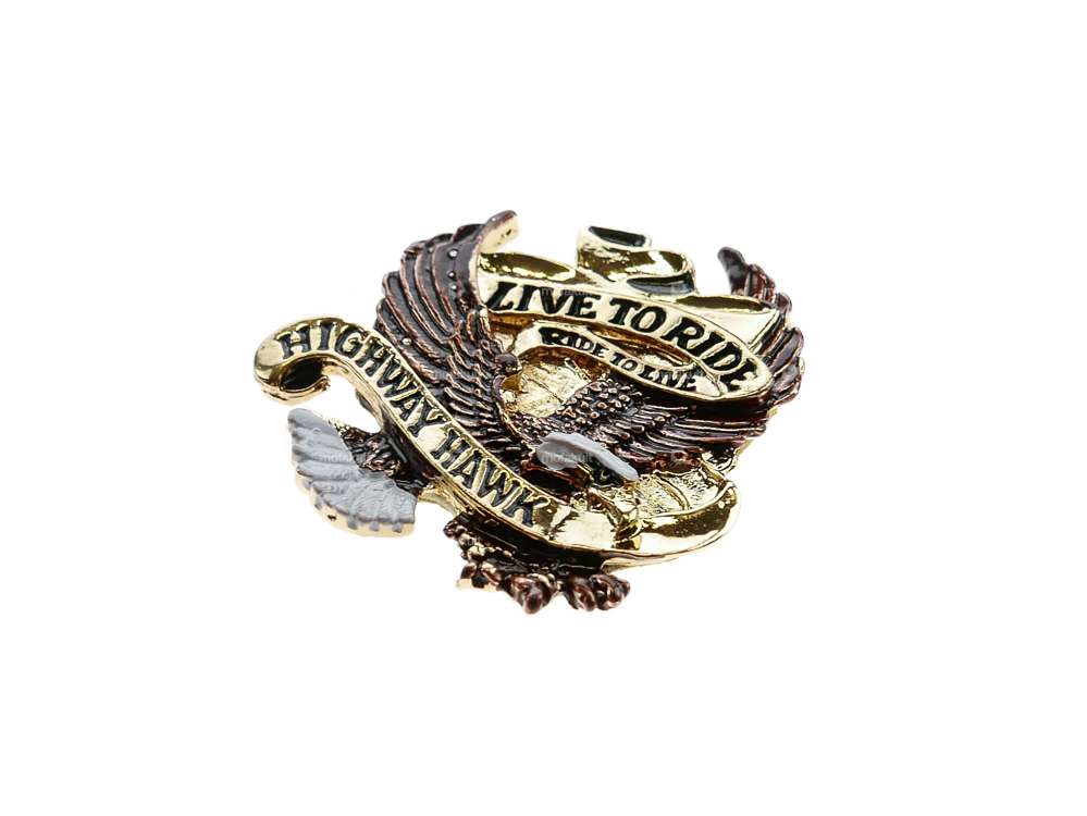 Gold-plated eagle emblem (adhesive foil) Carousel Image 2