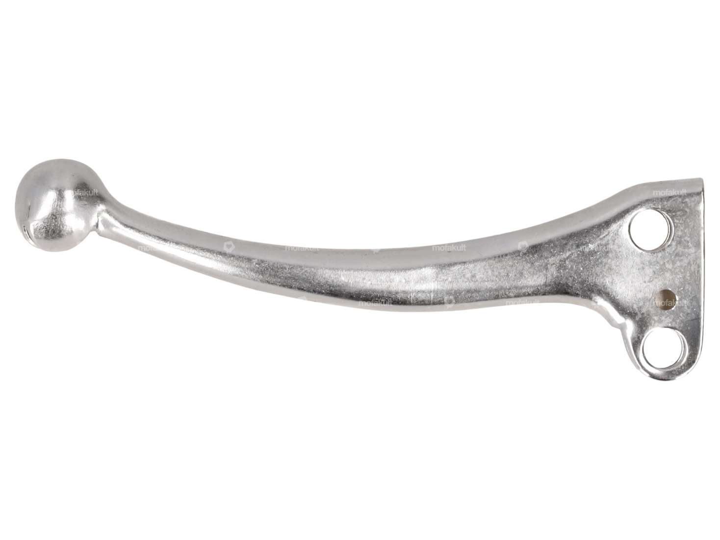 Domino brake lever left / right chrome | Piaggio Ciao P, SC, Bravo, Boxer Carousel Image 1