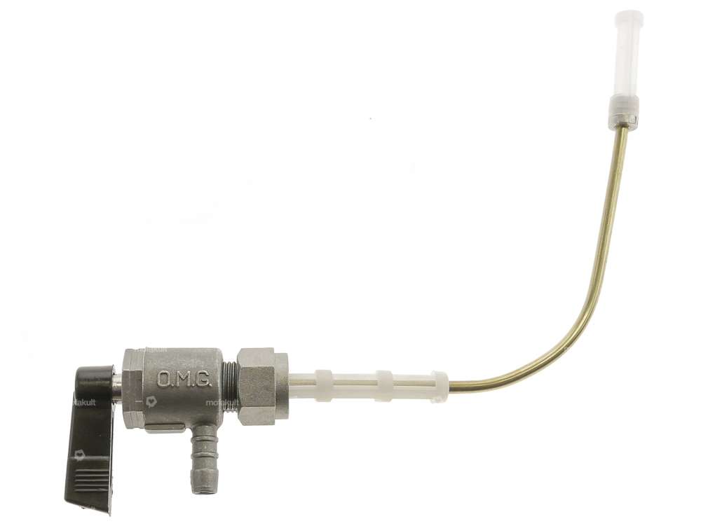 OMG Benzinhahn horizontal M12x1 (mit Überwurfmutter) unten abgehend Carousel Image 1