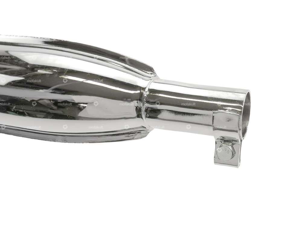 Muffler (Ø 27 / 60 mm) Chrome exhaust | ILO Carousel Image 4