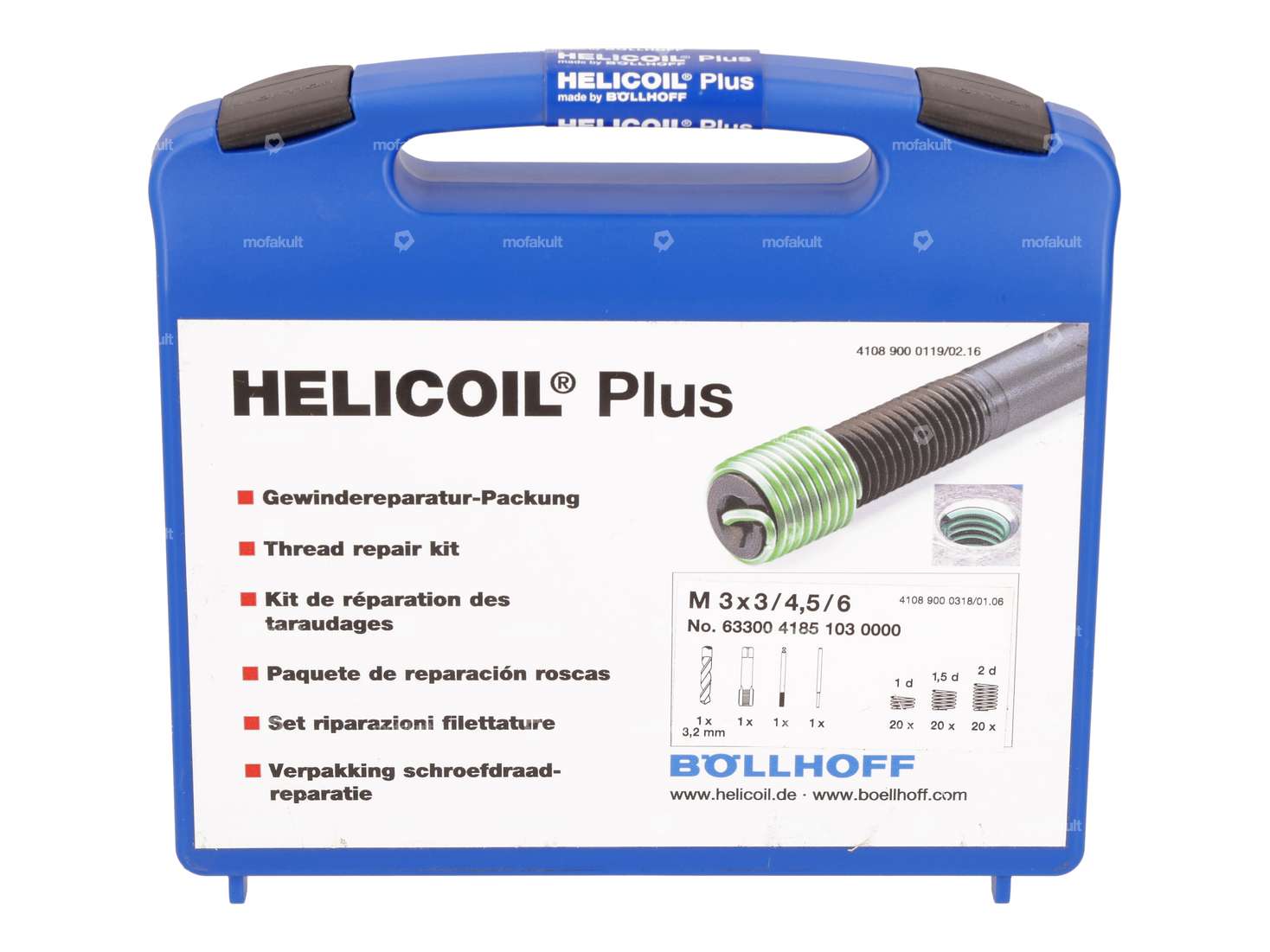 HeliCoil Gewinde-Reparatur-Set M3 (Profi Werkzeug) Carousel Image 1