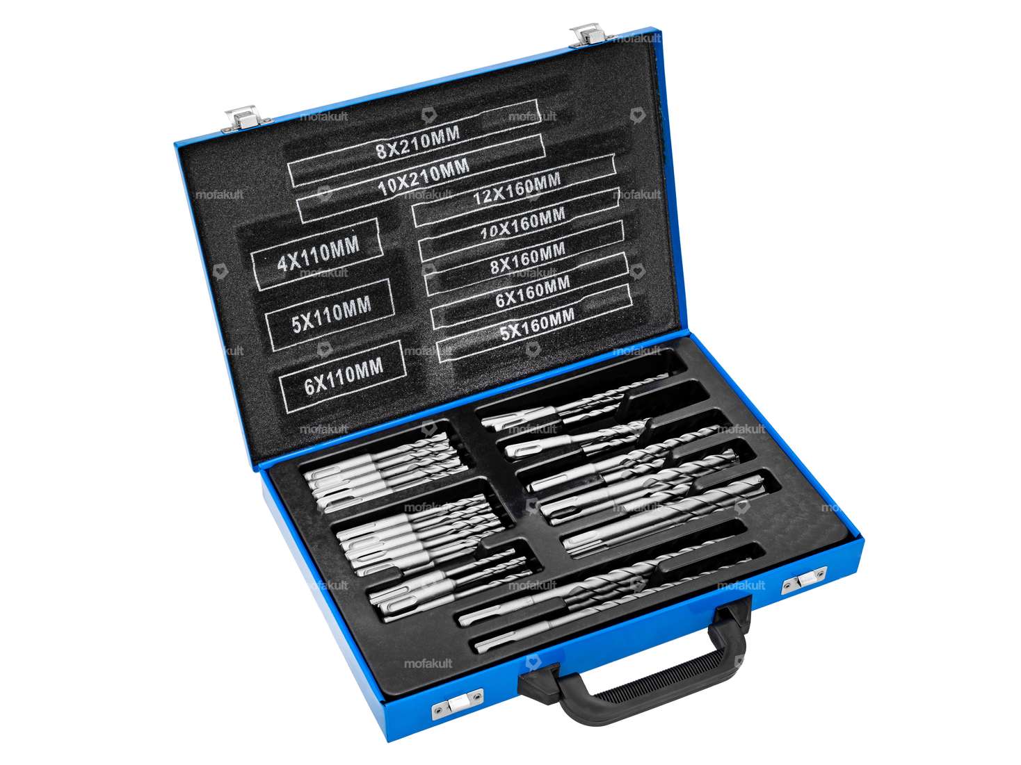 BGS Bohrer Bohrhammer SDS Ø 4 - 12 mm 56-tlg. Carousel Image 1