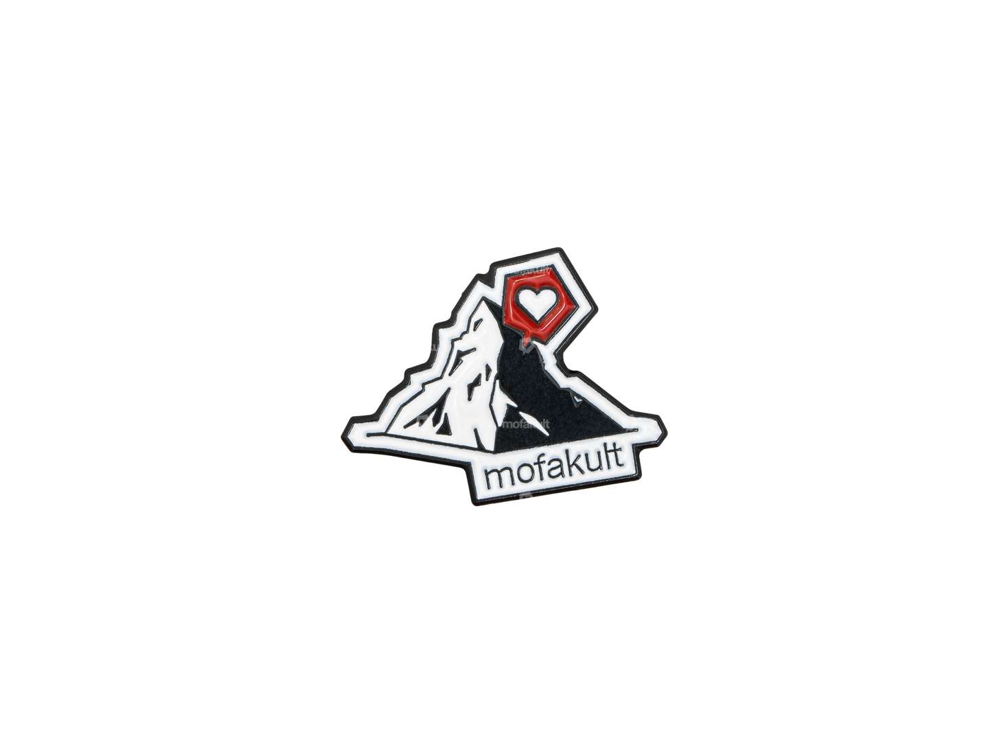 mk-Merch Pin «mofakult Matterhorn» 18 x 14 mm Carousel Image 1