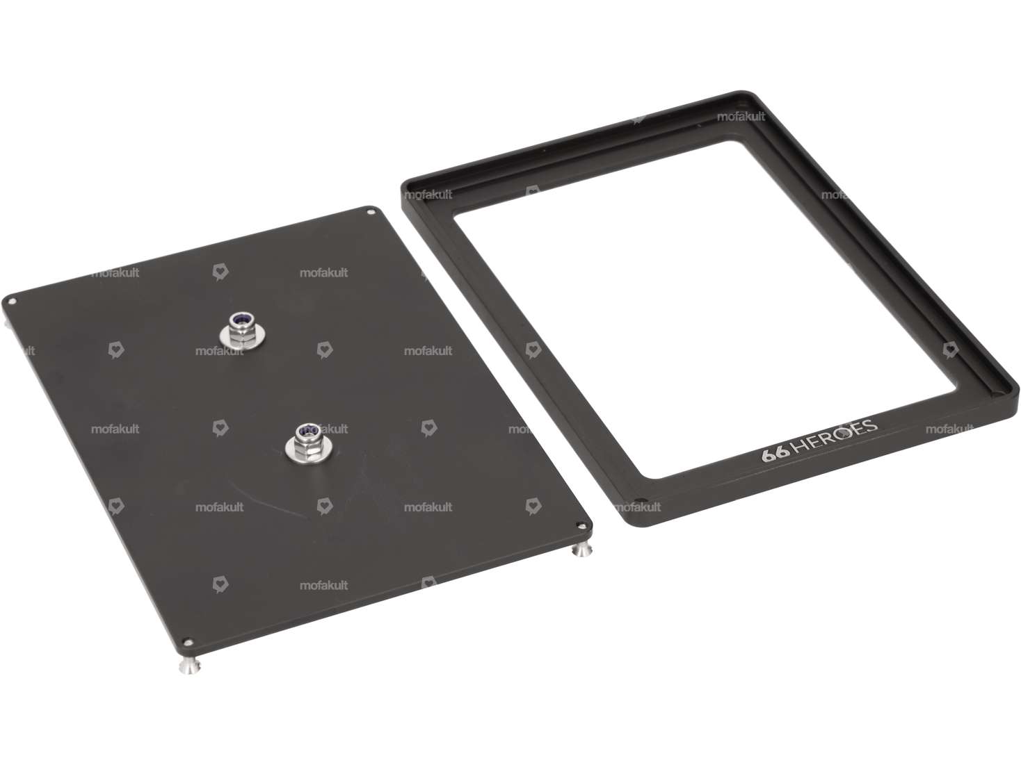 66HEROES Custom number frame "Puch" black (CH version) Carousel Image 3