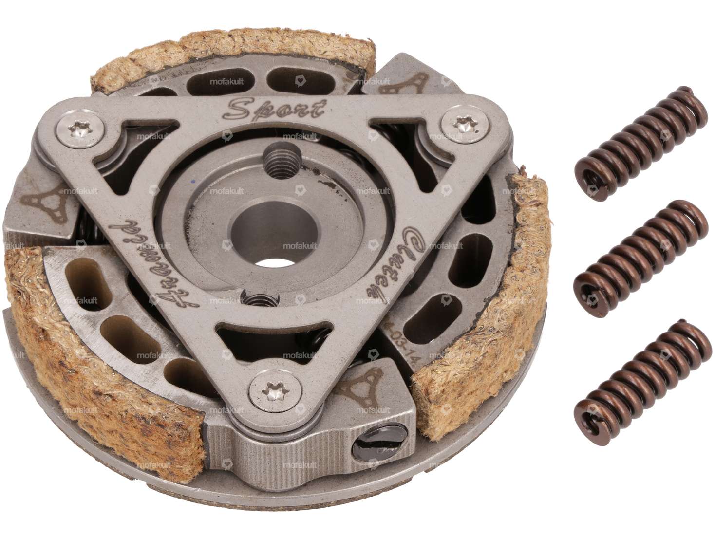 ASP clutch 3-jaw "woven" Aramid | Puch E50 Carousel Image 1