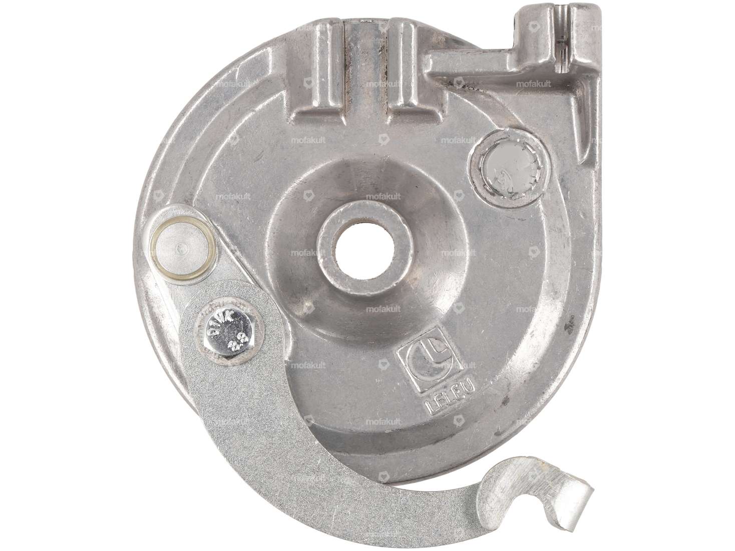 LELEU Brake anchor plate front 12 mm axle | Puch Maxi S, N, X30 Sport NS, NL, Velux Carousel Image 1