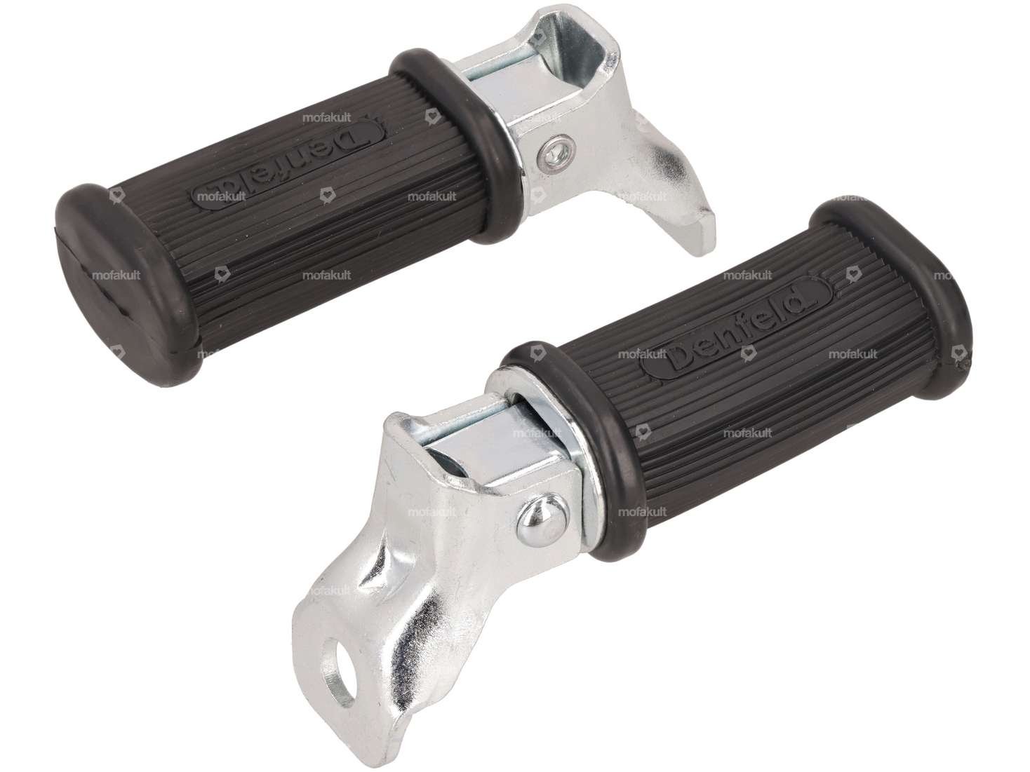 Denfeld Fussrasten eckig Befestigung unten NOS Carousel Image 1